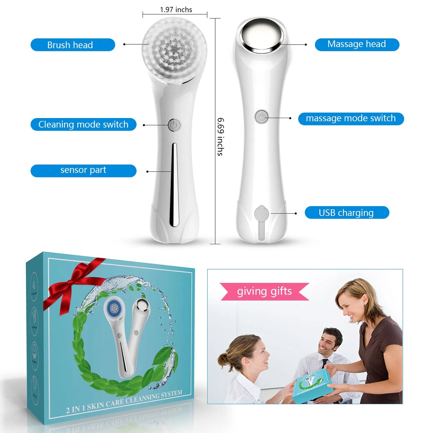 GlowClean Sonic Face Brush