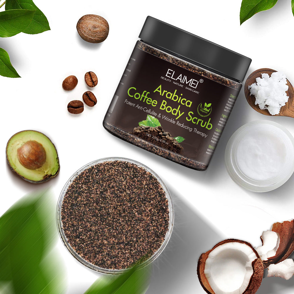SmoothGlow Coffee Body Scrub