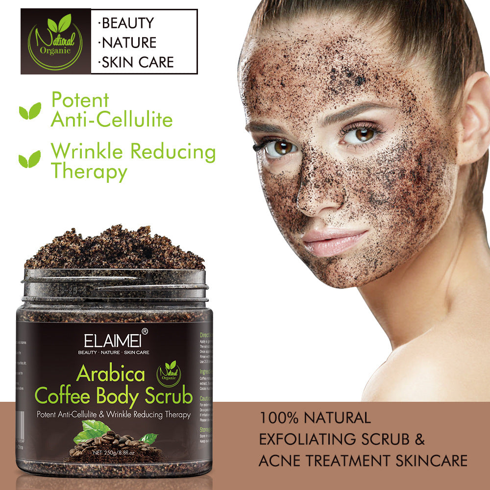 SmoothGlow Coffee Body Scrub
